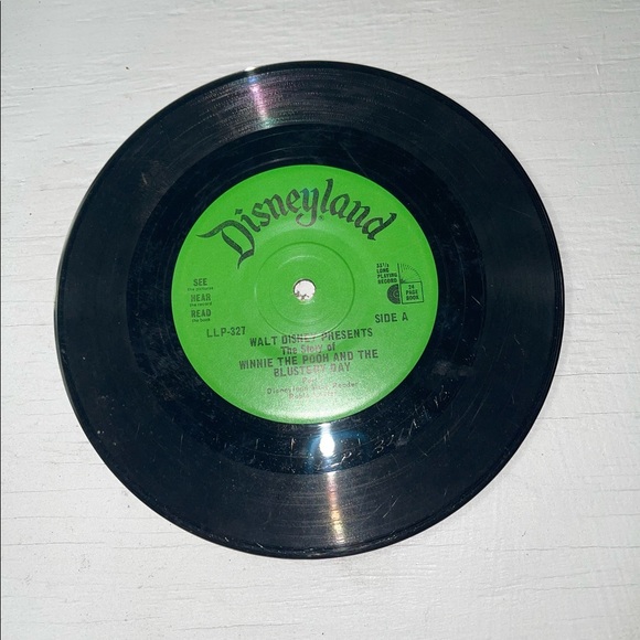 Walt Disney Presents Winnie The Pooh And The Blustery Day Record And Book Read - Picture 3 of 12